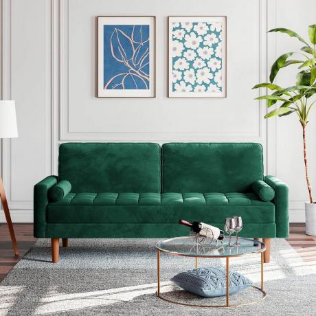 Velvet Loveseat